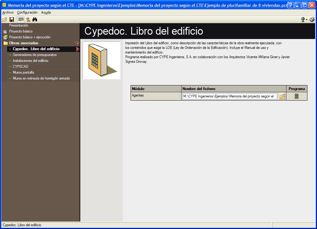 Cypedoc. Libro del edificio